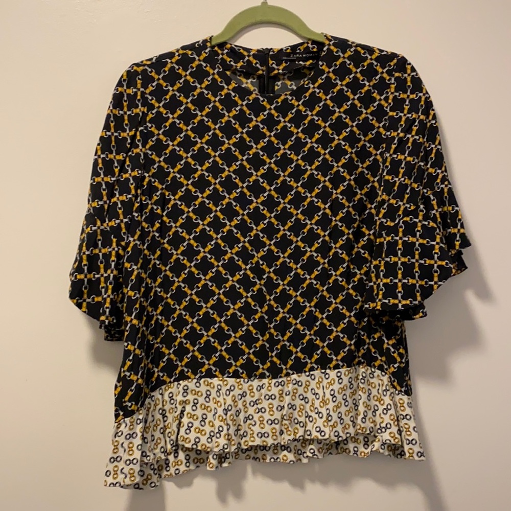 Patterned blouse